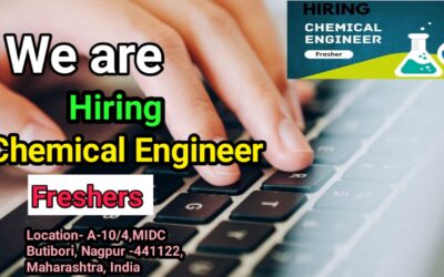 Chemical Engineer! Freshers