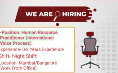 HR Job Vaccancy ! Freshers & Experience