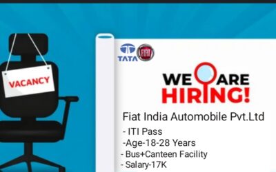 TATA FIAT JOB VACCANCY