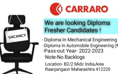 Carraro India Job Vaccancy