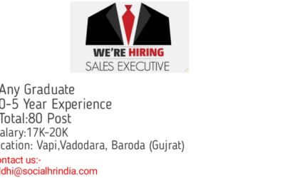 Sales Executive! Job Vaccancy