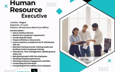 Freshers HR Executive Job Vaccancy