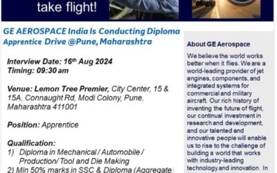 GE Aviation Job Vaccancy Pune!