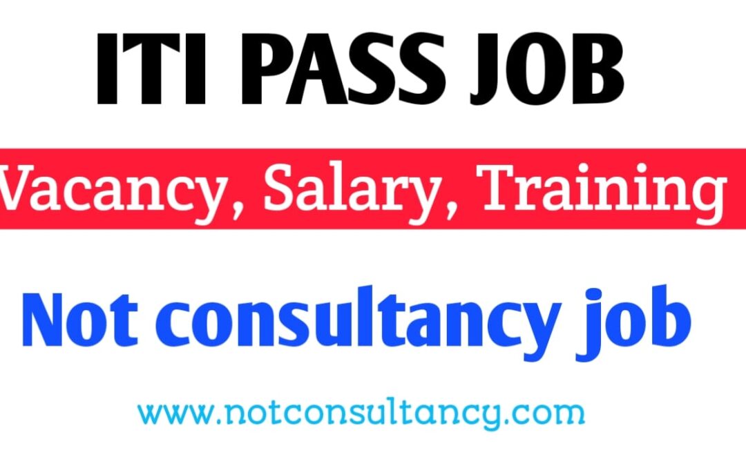 ITI pass jobs 2025-26 India